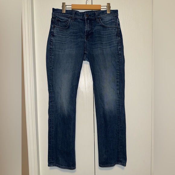7 For All Mankind AUSTYN MISTRAL Mid Waist Relaxed - Picture 1 of 15